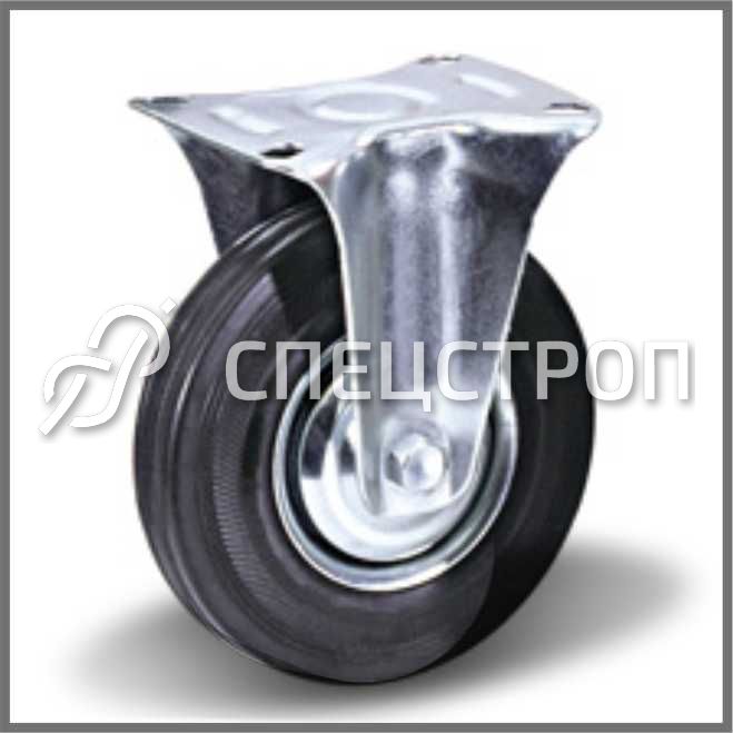 Промышленные колеса - черная резина